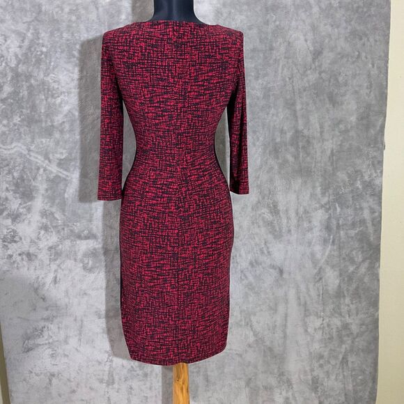 Lauren Ralph Lauren Dress Women’s size “0” Stretchy 3/4 Sleeve Career rushed - Picture 3 of 12